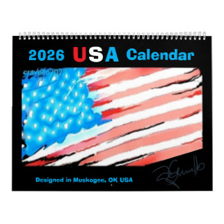 CALENDÁRIO 2026 USA
