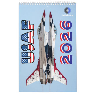 Calendário 2026 USAF Calendar