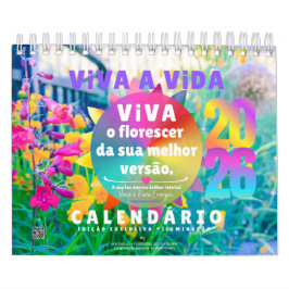 Calendário 2026 :: Viva a Vida Edição ILUMINAÇÃO