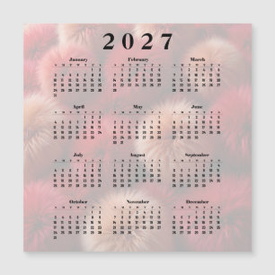 Calendário 2027 Bolas Fofas