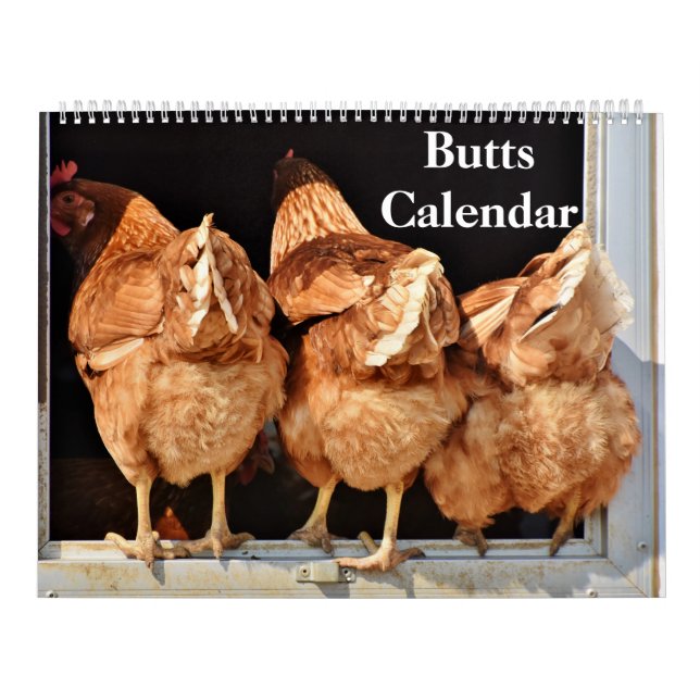 Calendário 2027 Butts (Capa)
