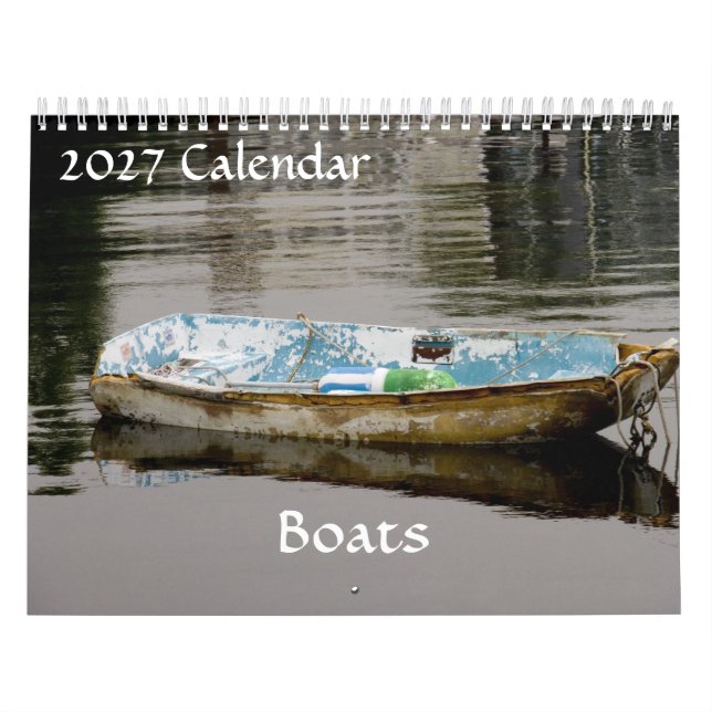 Calendário 2027 - Calendário de Barcos (Capa)