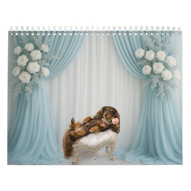 CALENDÁRIO 2027 DACHSHUND (Capa)