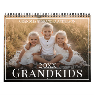 Calendário 2027 Netos Foto Personalizada Netos