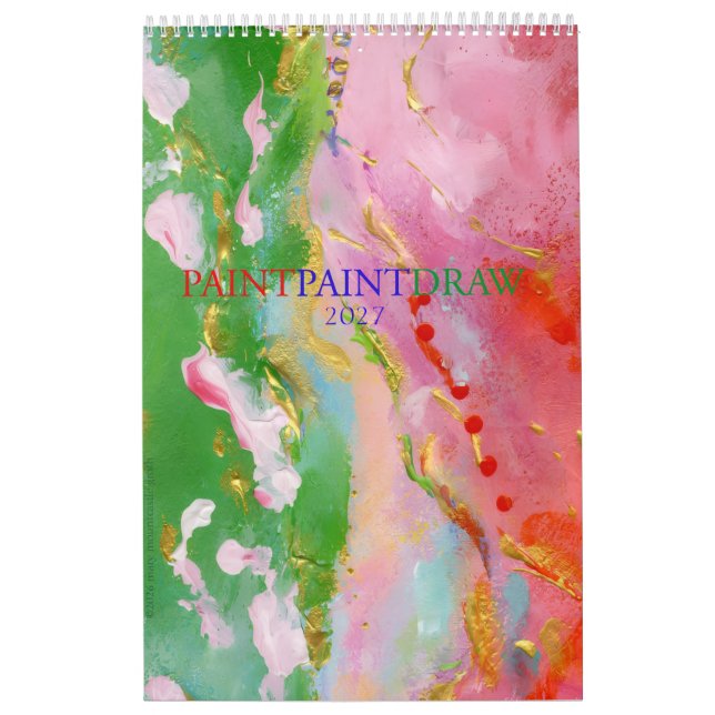 Calendário 2027 PAINTPAINTDRAW (Capa)