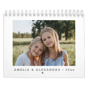 Calendário 2027 Personalizado Crie Sua Própria Foto de Famíli