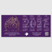 Calendário 2027 Sagrada Família Natal Presente Rel