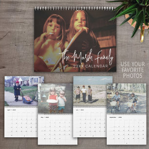 Calendário 2027 Simples Moderno Personalizado Foto - 14 Image