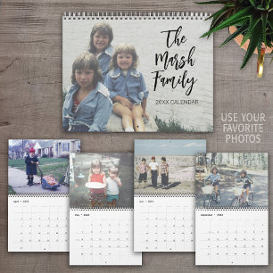 Calendário 2027 Simples Moderno Personalizado Foto - 14 Image