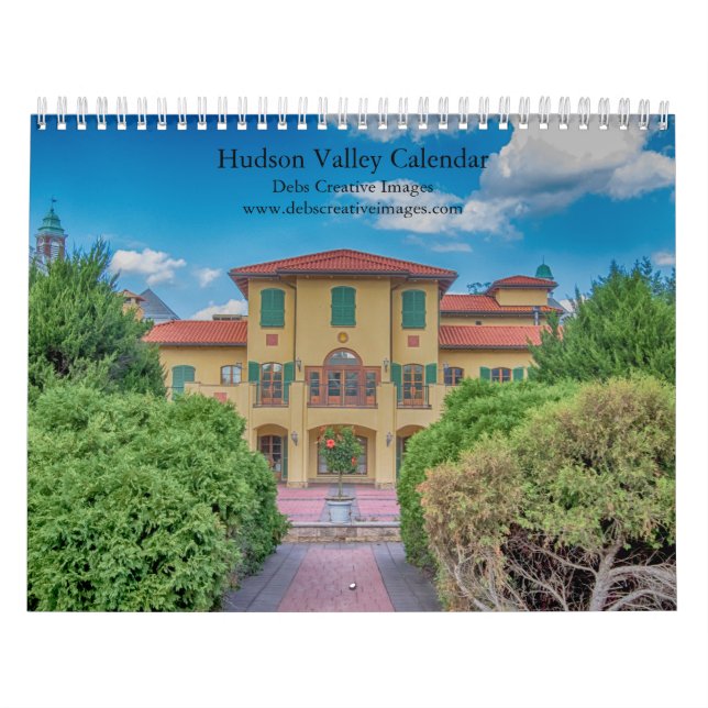 Calendário 2027 Vale do Hudson | Paisagens Cênicas e História (Capa)