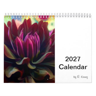 Calendário 2027 - Viagem