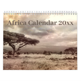 Calendário 20xx - África