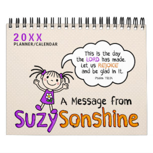 Calendário 20XX Escrituras de Bíblia Inspiracional do JOY Pl