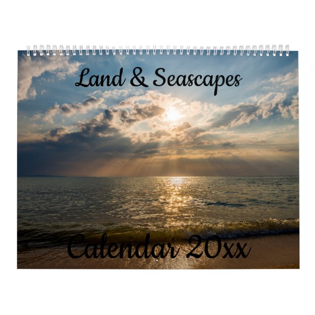 Calendário 20xx - Terra e paisagens (Capa)