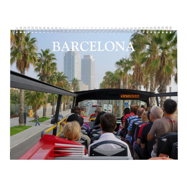 Calendário 24 meses Barcelona, Espanha (Capa)