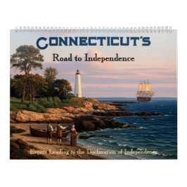Calendário 250th Anniversary -State of Connecticut Calendar