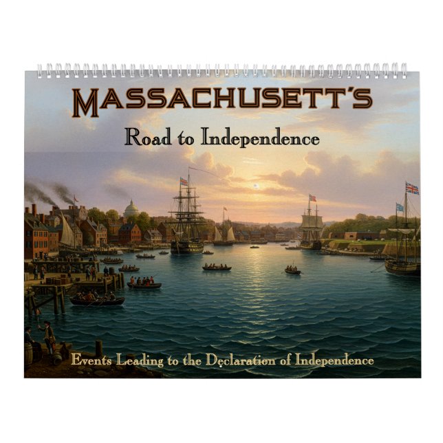 Calendário 250th Anniversary -State of Massachusetts Calendar (Capa)