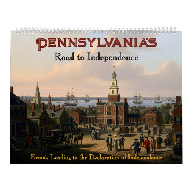 Calendário 250th Anniversary - State of Pennsylvania Calendar (Capa)