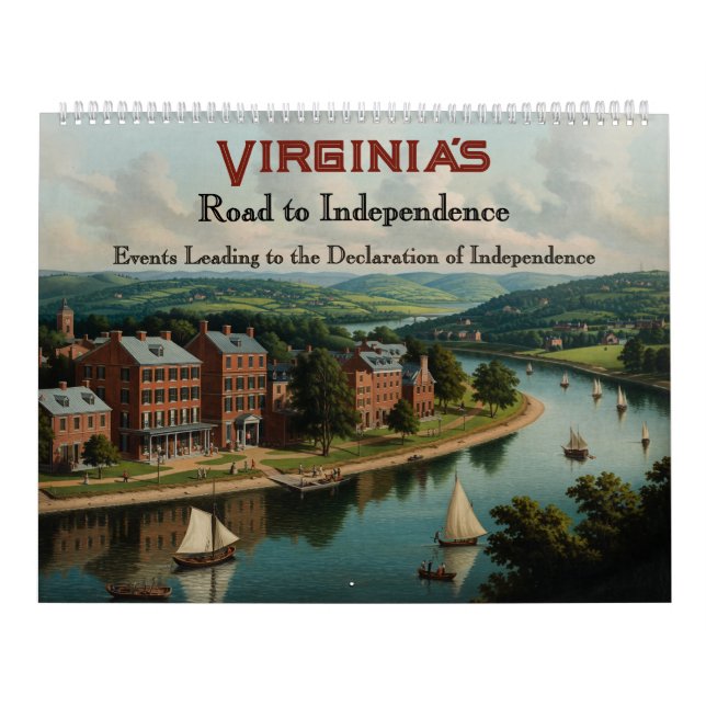 Calendário 250th Anniversary - State of Virginia Calendar (Capa)