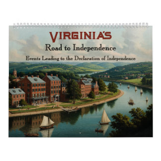 Calendário 250th Anniversary - State of Virginia Calendar