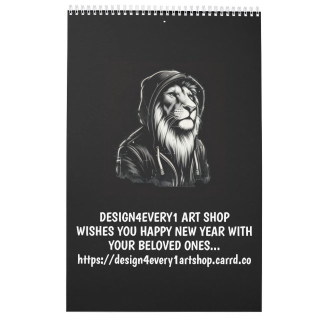 Calendário 30th Birthday Calendar  (Verso)