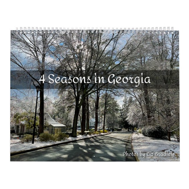 Calendário 4 Seasons in Georgia (Capa)