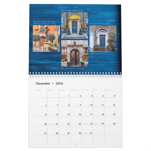 Calendário 52 Doors of the World: 2026 Fan Faves Calendar  (Dez 2026)