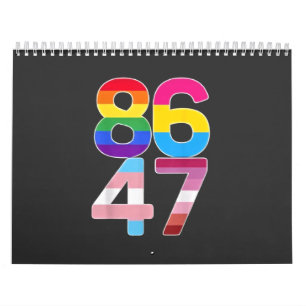 Calendário 86 47 Orgulho LGBTQ do Orgulho LGBTQ Engraçado Ant