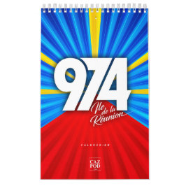 Calendário 974 Ile de la Réunion