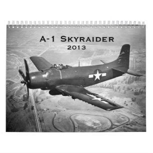 Calendário A-1 Skyraider, 2013