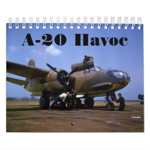 Calendário A-20 Havoc