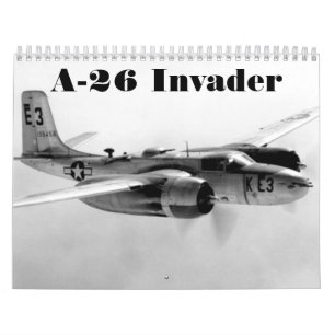 Calendário A-26 Invader