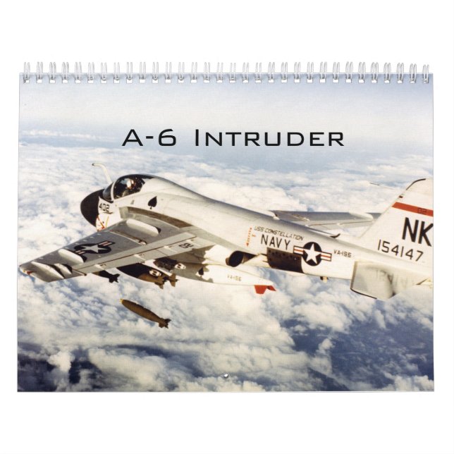 Calendário A-6 Intruso (Capa)