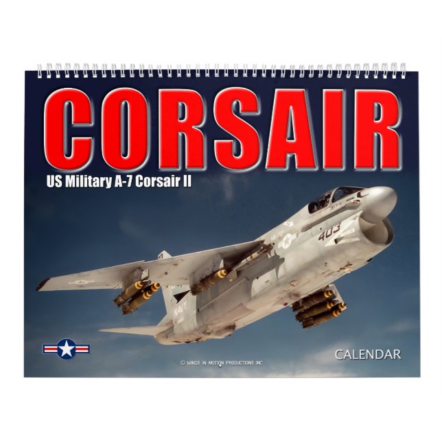 CALENDÁRIO A-7 CORSAIR II (Capa)