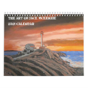 Calendário A Arte de Jack Mckenze 2021