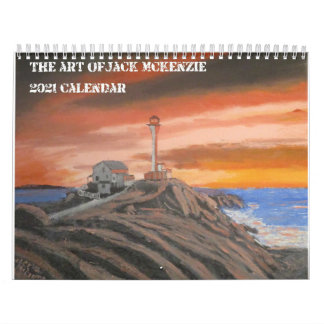Calendário A Arte de Jack Mckenze 2021