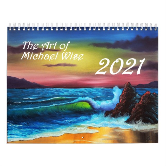 Calendário A Arte de Michael Wise 2021 Calendar (Capa)