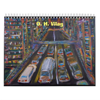 Calendário A arte de O.H. Vilag - personalizado