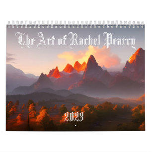 Calendário A Arte de Rachel Pearcy Calendar