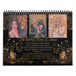 Calendário A arte de Renee L. Lavoie Calendar