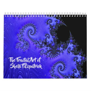 Calendário A Arte Fractal de Shelli Fitzpatrick Vol. Um