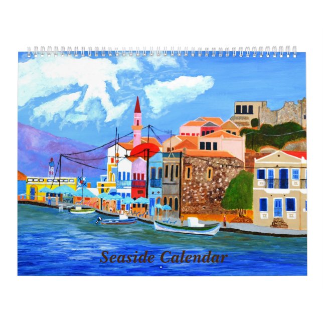 Calendário à beira-mar (Capa)
