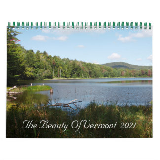 Calendário A Beleza De Vermont 2021