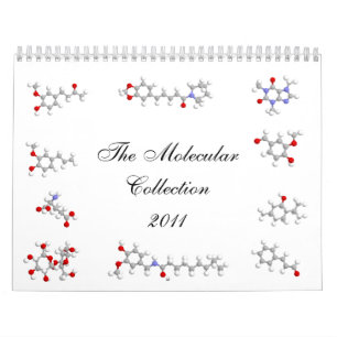 Calendário A coleção molecular 2011