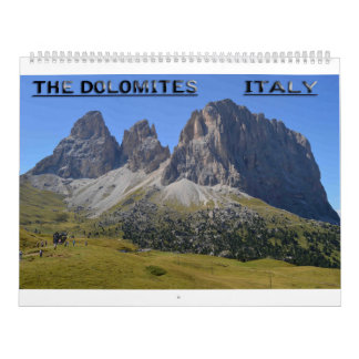 Calendário A dolomite, Italia