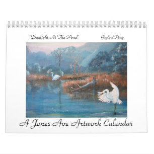 Calendário "A Jones Ave Trabalho de arte - Gaylor