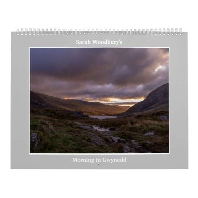 Calendário A manhã de Sarah Woodbury em Gwynedd (Capa)