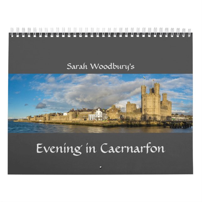 Calendário A noite de Sarah Woodbury em Caernarfon (Capa)