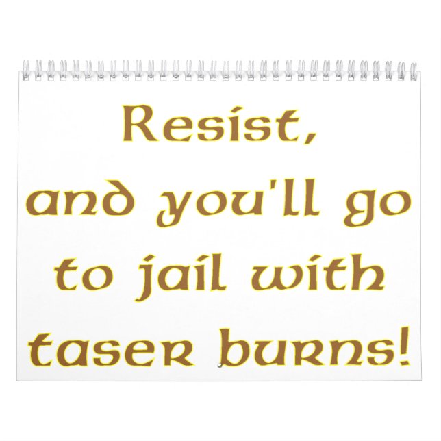 Calendário A polícia Calendar (Capa)