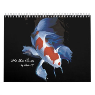 Calendário A série de Koi, pela irmã C - personalizada